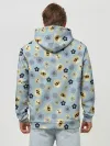 Худи мужской база хлопок / Пчелки