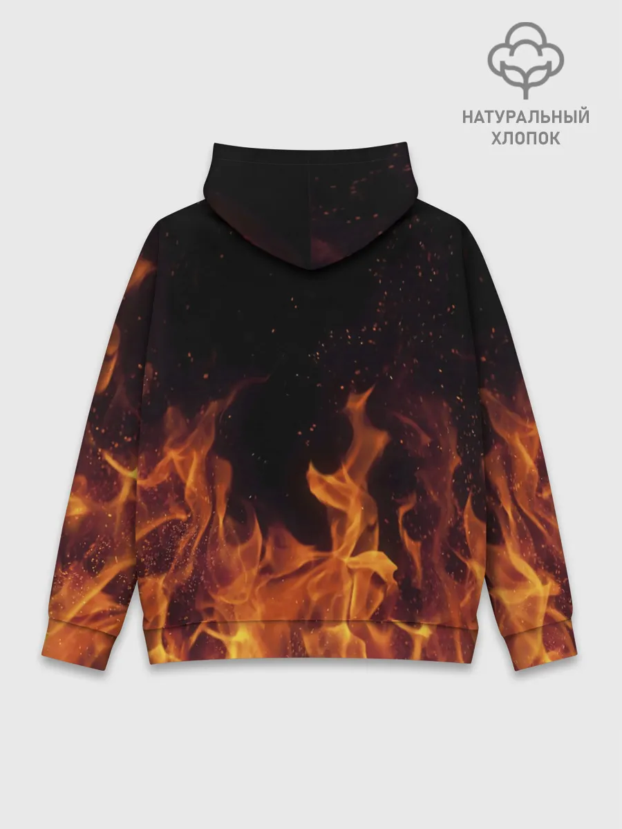 Худи мужской база хлопок / led zeppelin