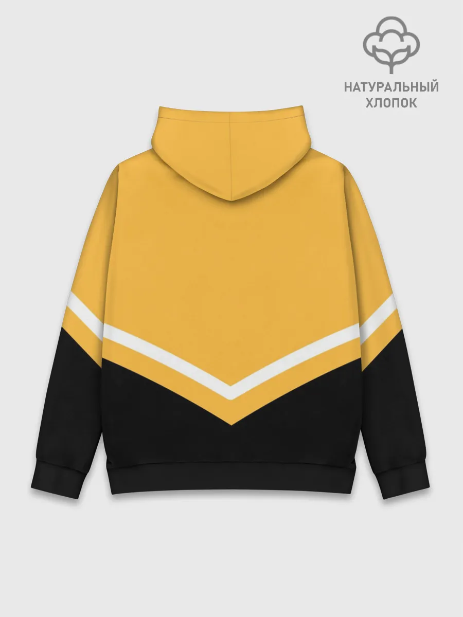 Худи мужской база хлопок / Pittsburgh Penguins