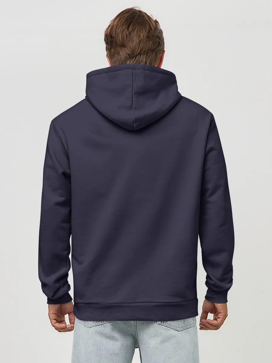 Худи мужской база хлопок / Raven