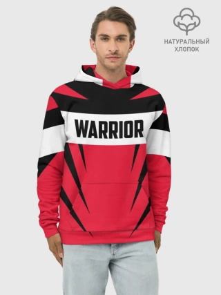 Худи мужской база хлопок / Warrior