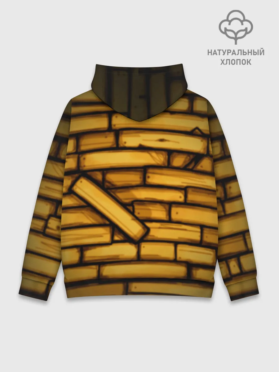 Худи мужской база хлопок / Bendy and the ink machine