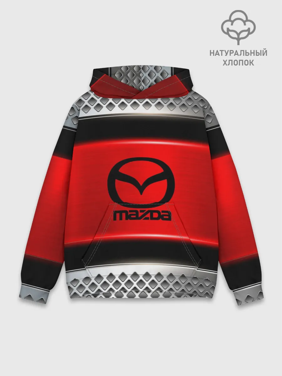 Худи мужской база хлопок / MAZDA