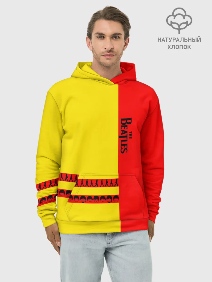 Худи мужской база хлопок / The Beatles