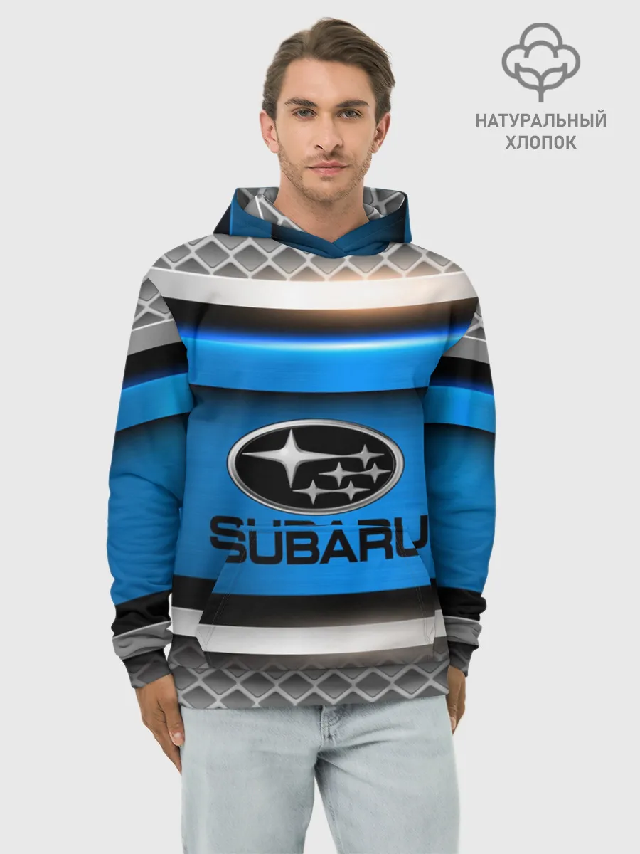 Худи мужской база хлопок / SUBARU SPORT