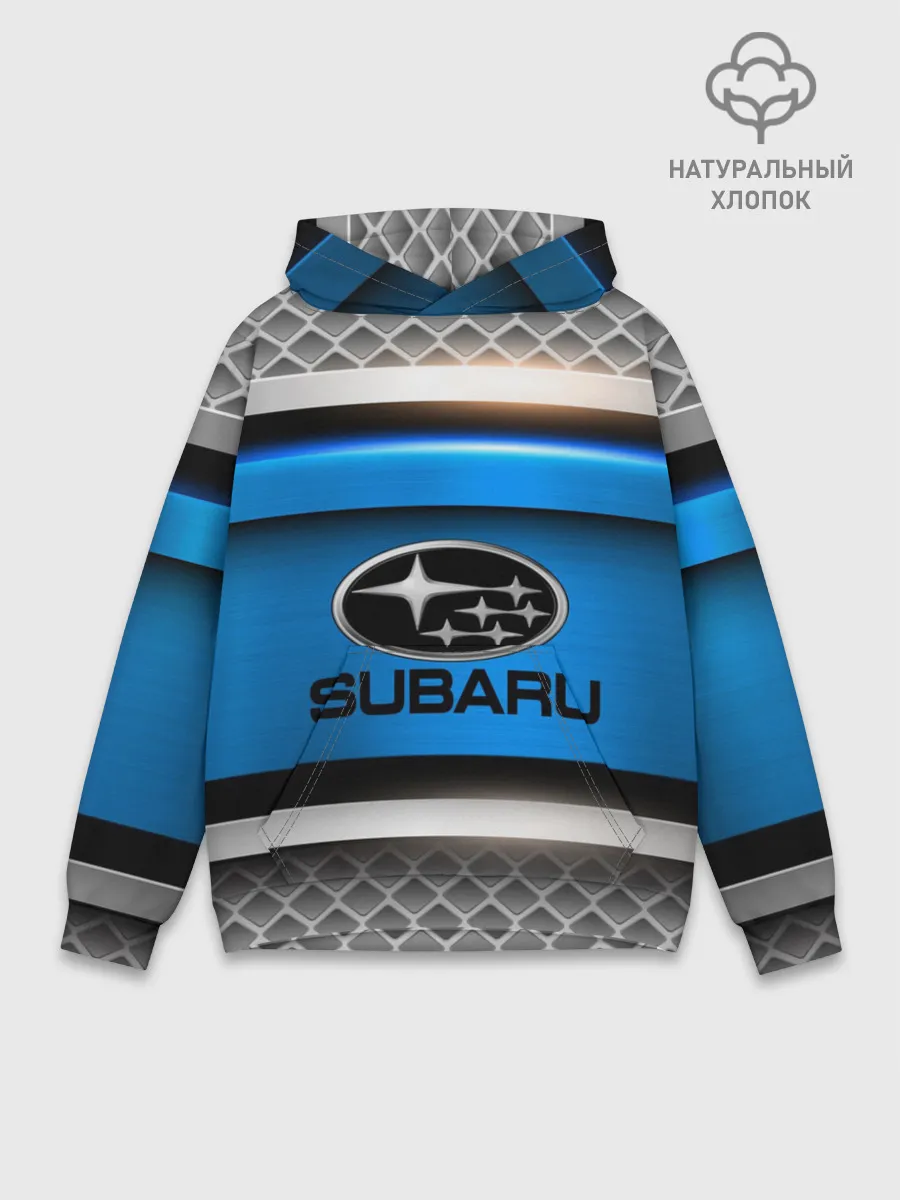 Худи мужской база хлопок / SUBARU SPORT