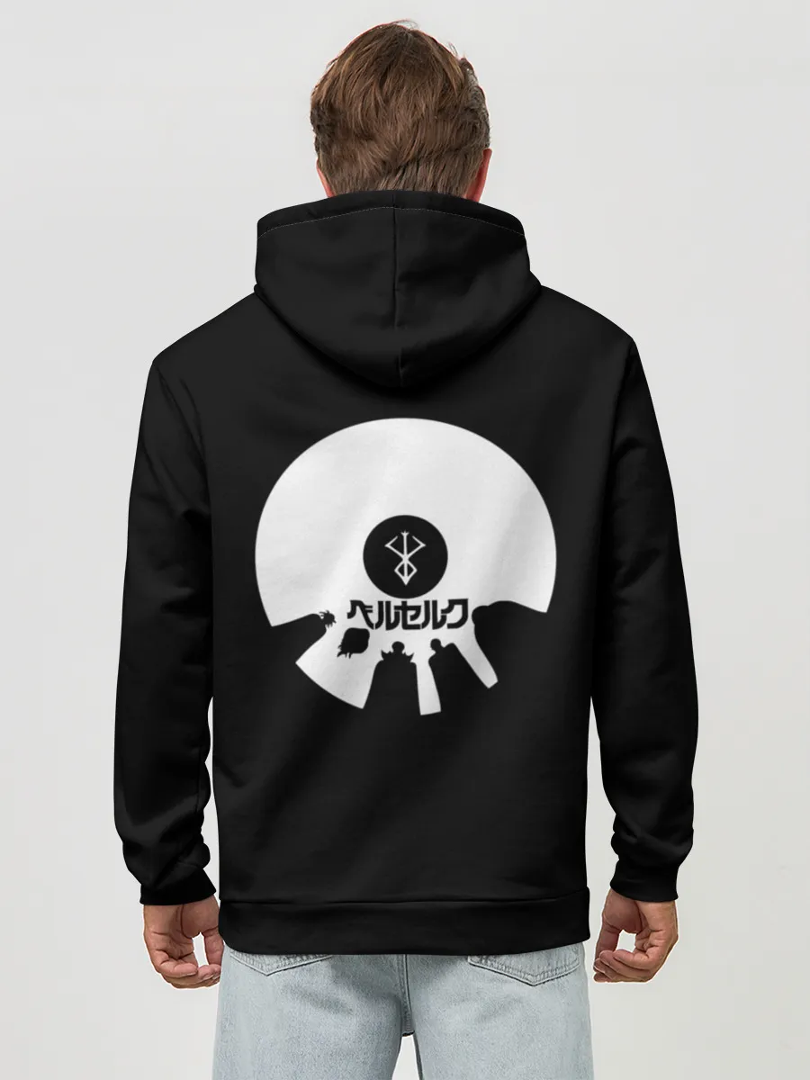 Худи мужской база хлопок / Hand of God 2