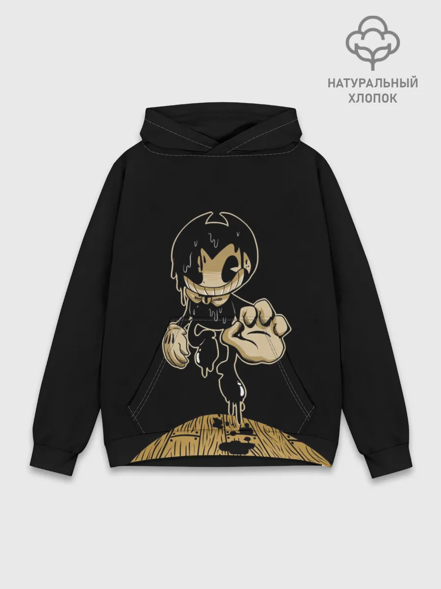 Худи мужской база хлопок / Bendy and the ink machine