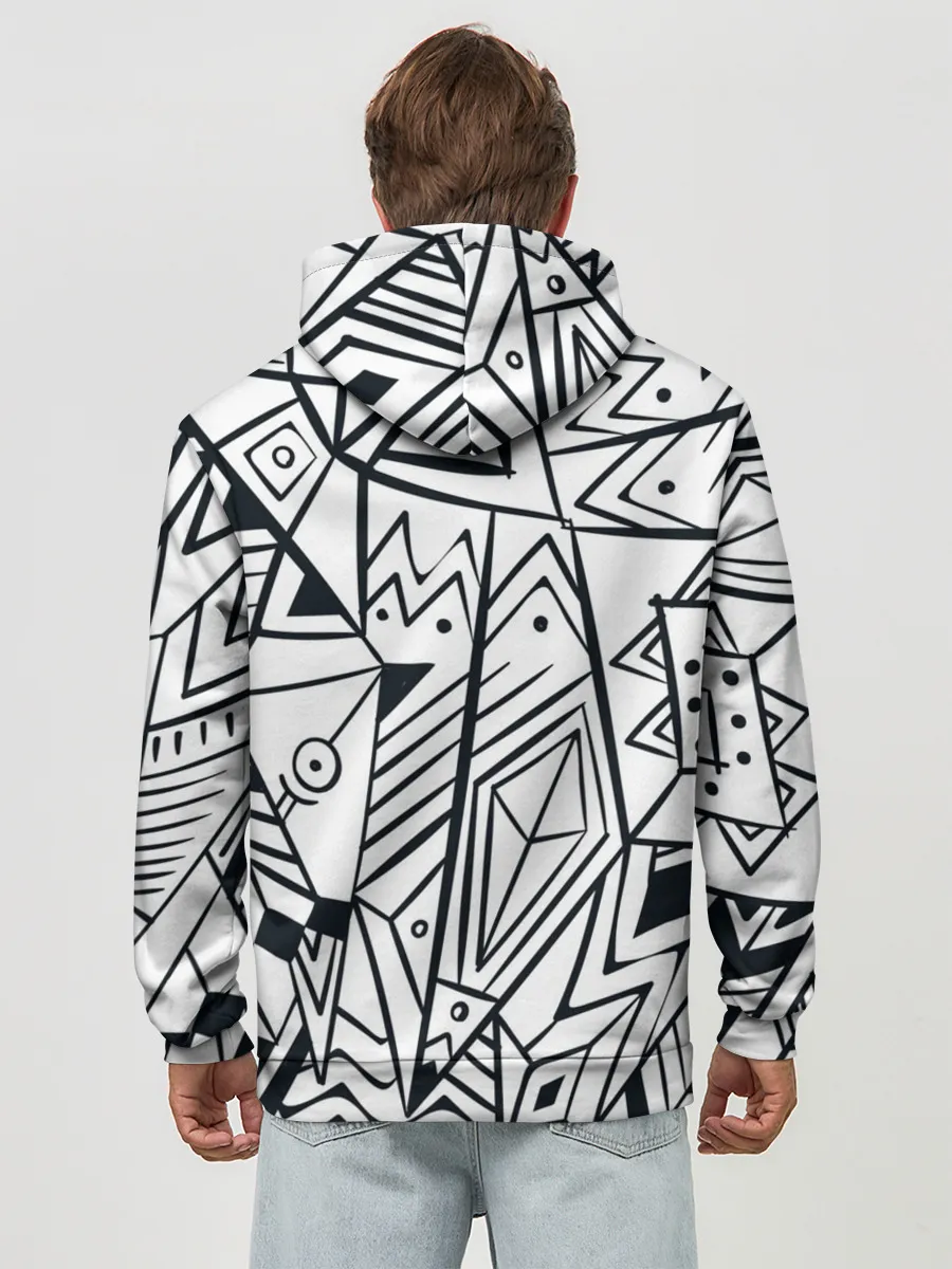 Худи мужской база хлопок / Boho Style 2