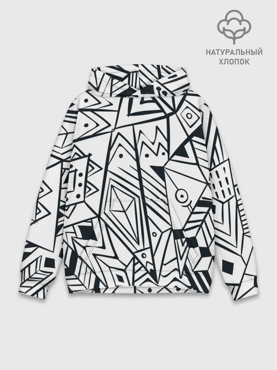 Худи мужской база хлопок / Boho Style 2