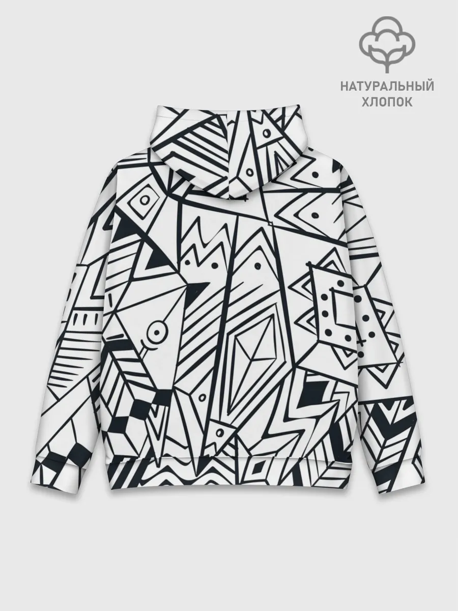 Худи мужской база хлопок / Boho Style 2