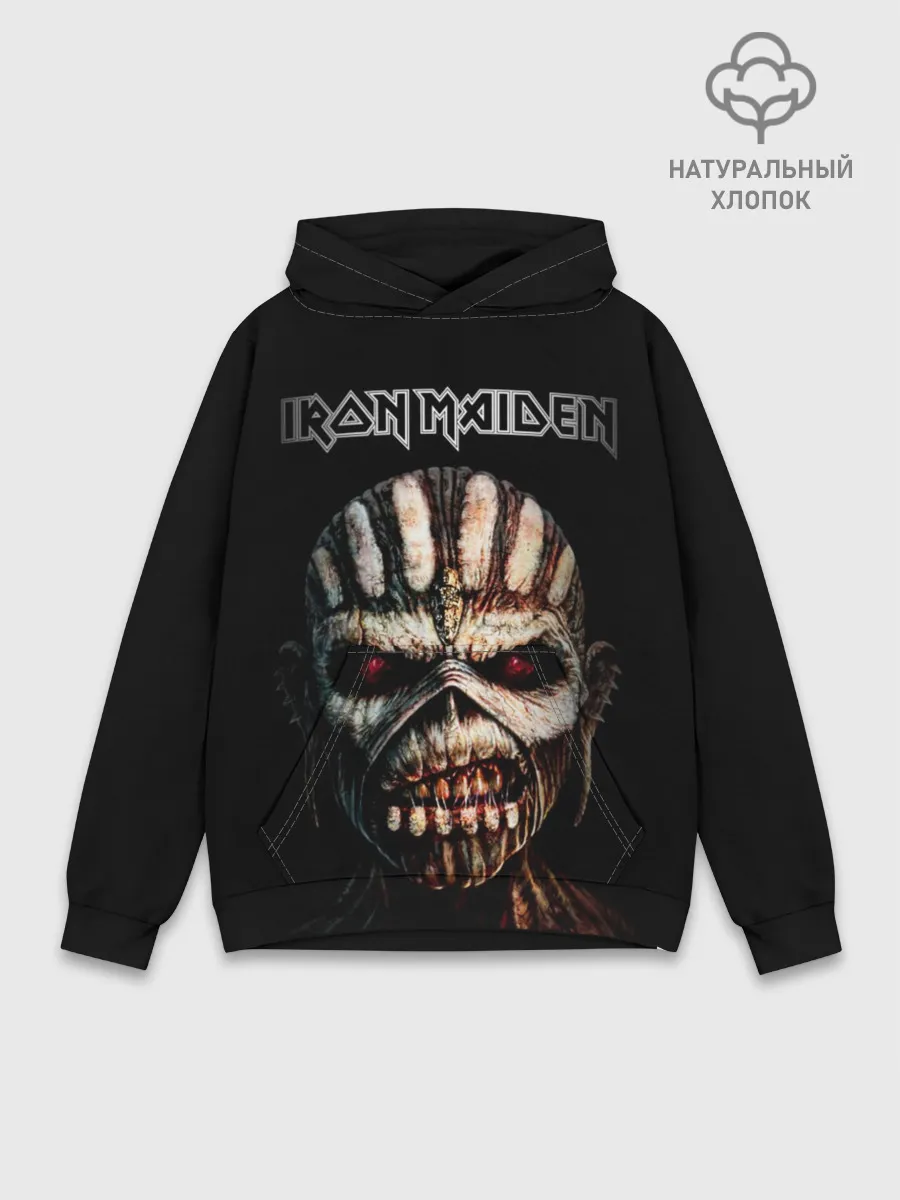 Худи мужской база хлопок / Iron Maden. The Book of Souls