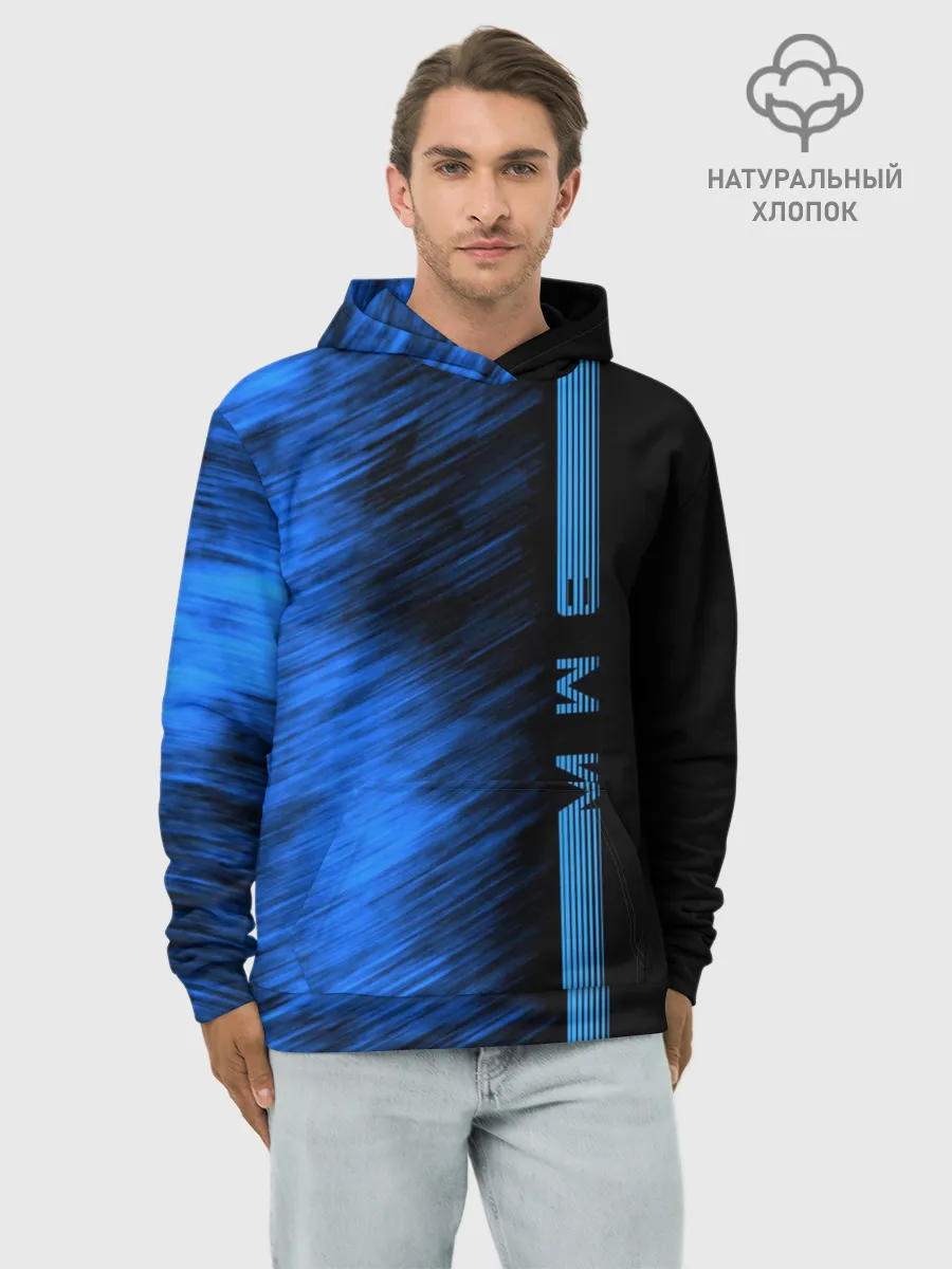 Худи мужской база хлопок / BMW