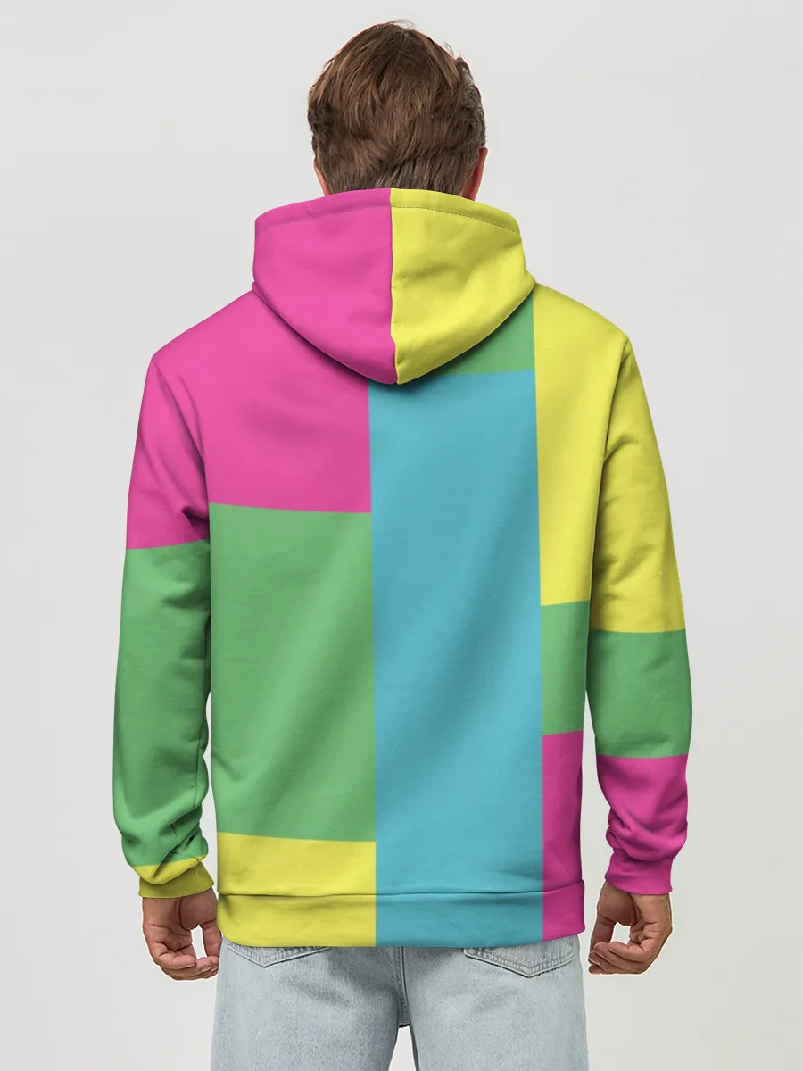 Худи мужской база хлопок / Яркий Кот