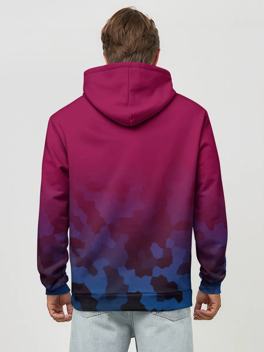 Худи мужской база хлопок / FC BARCA SPORT