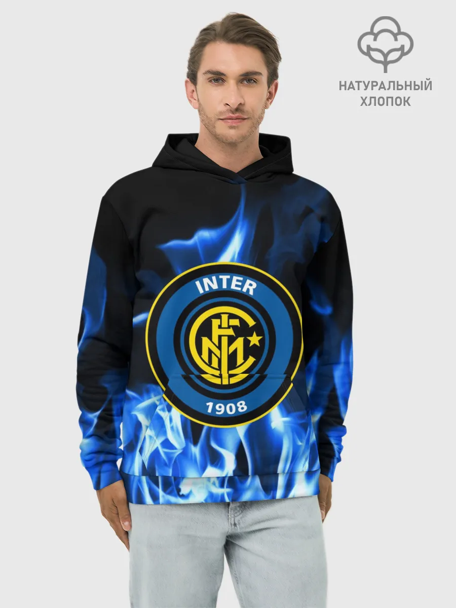Худи мужской база хлопок / INTER