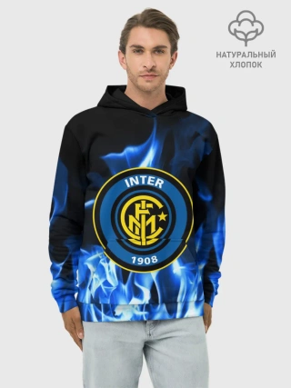 Худи мужской база хлопок / INTER