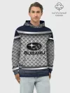 Худи мужской база хлопок / SUBARU SPORT