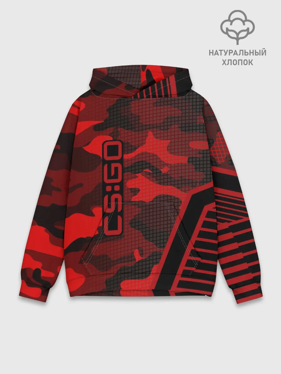 Худи мужской база хлопок / CS:GO