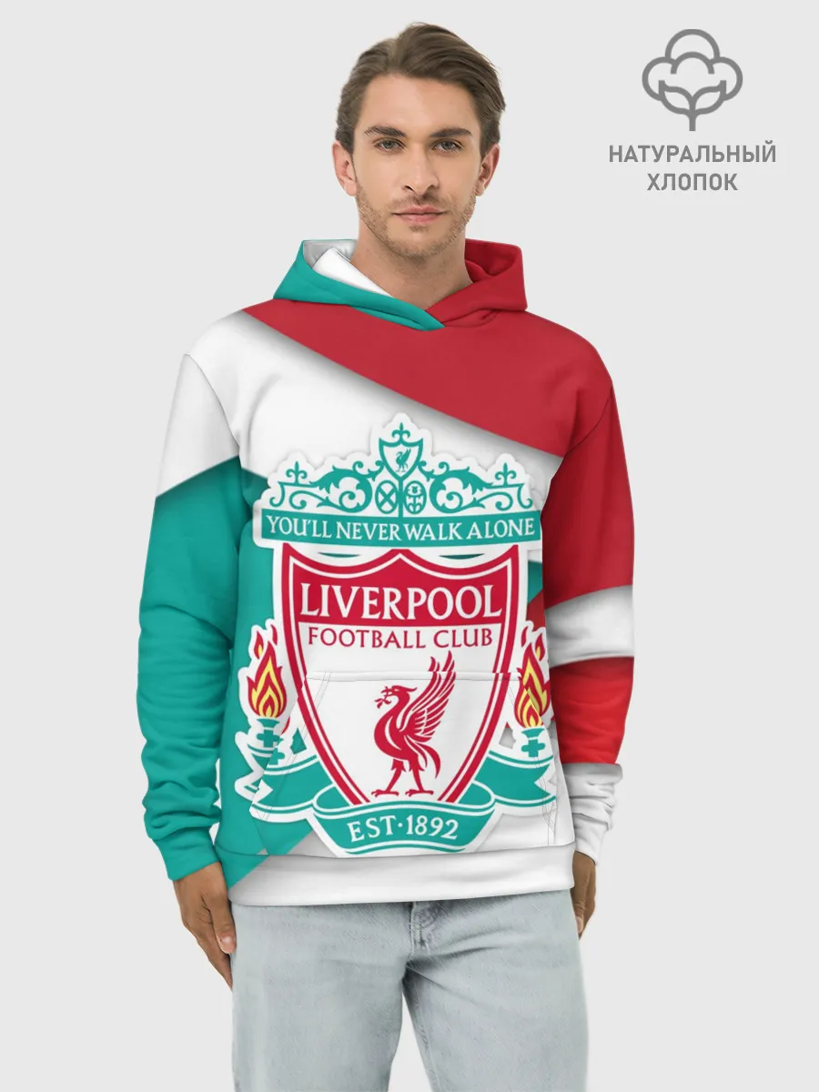 Худи мужской база хлопок / Ливерпуль формы