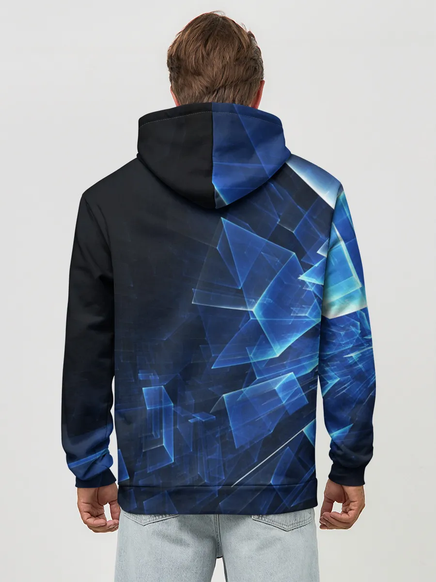 Худи мужской база хлопок / GEOMETRY.