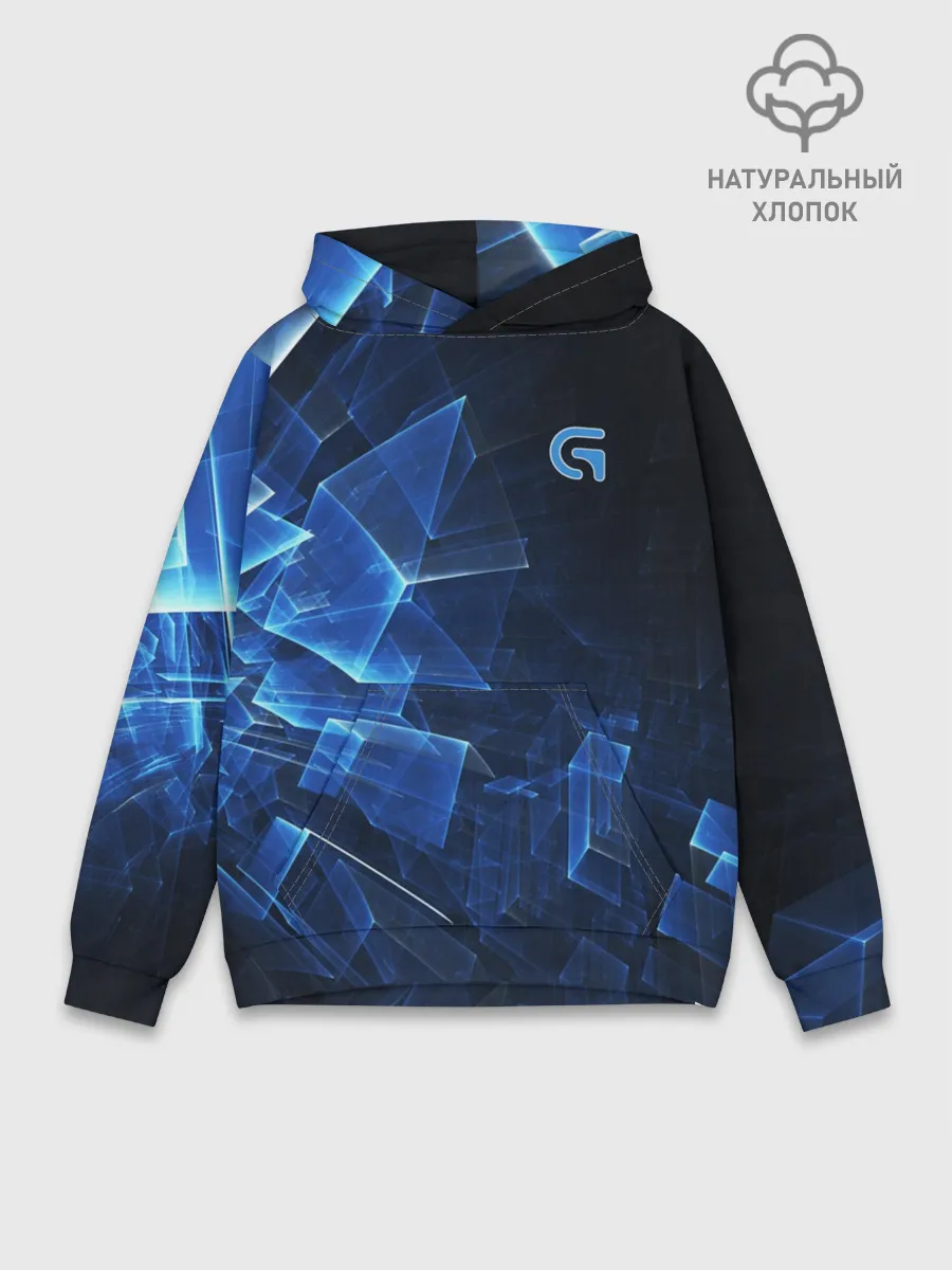 Худи мужской база хлопок / GEOMETRY.