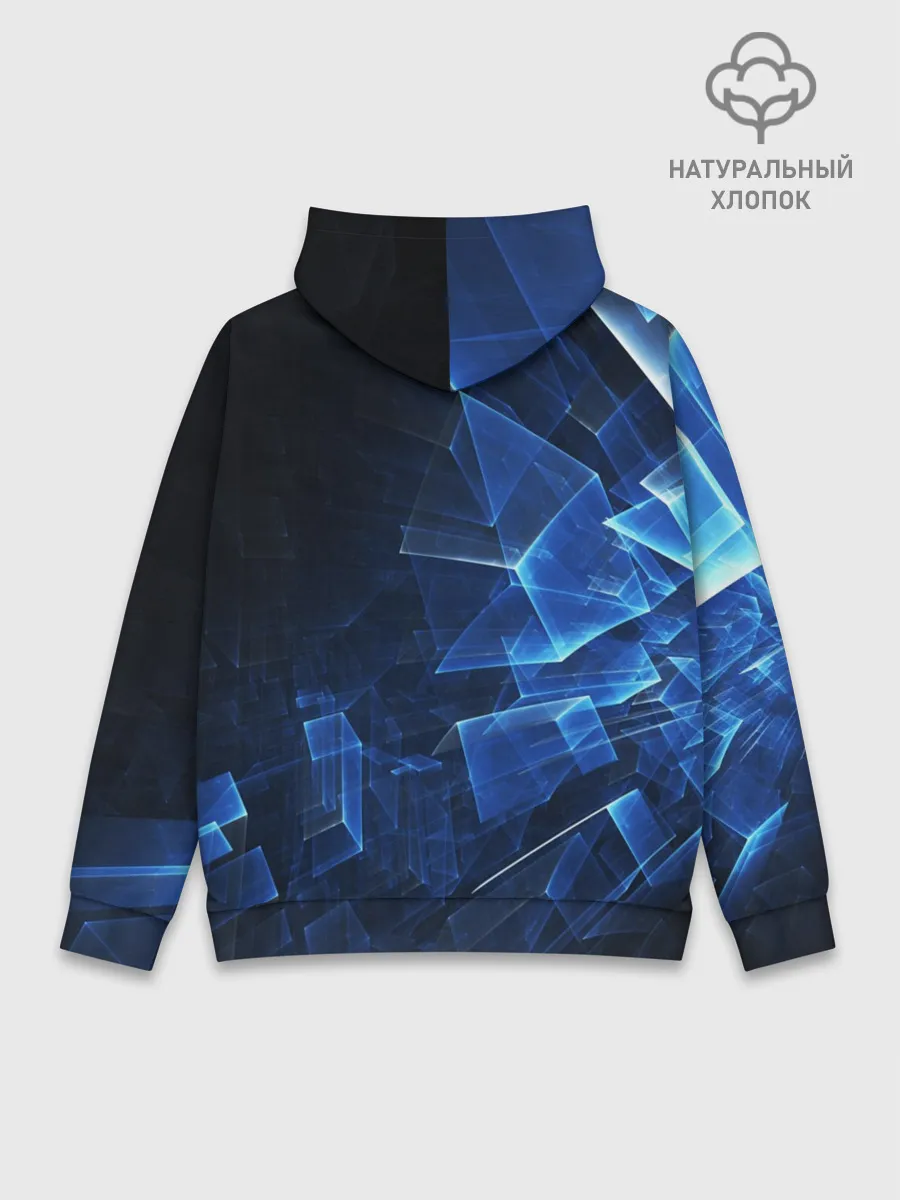 Худи мужской база хлопок / GEOMETRY.