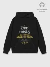 Худи мужской база хлопок / Lord of Drinks