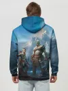 Худи мужской база хлопок / God of War