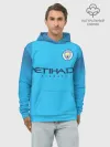 Худи мужской база хлопок / Man. City 18-19