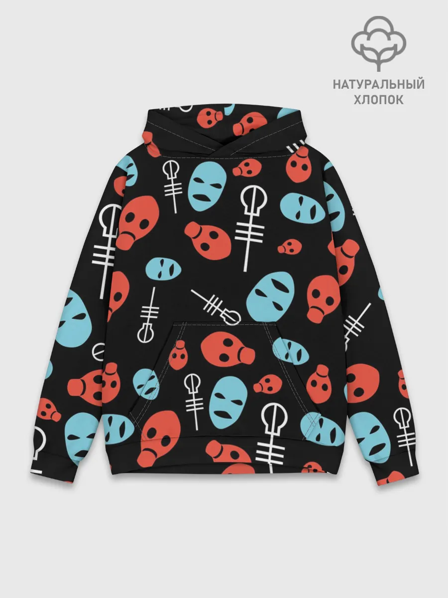 Худи мужской база хлопок / Twenty One Pilots