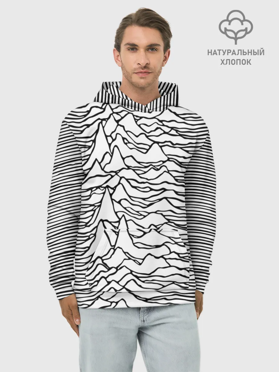 Худи мужской база хлопок / White