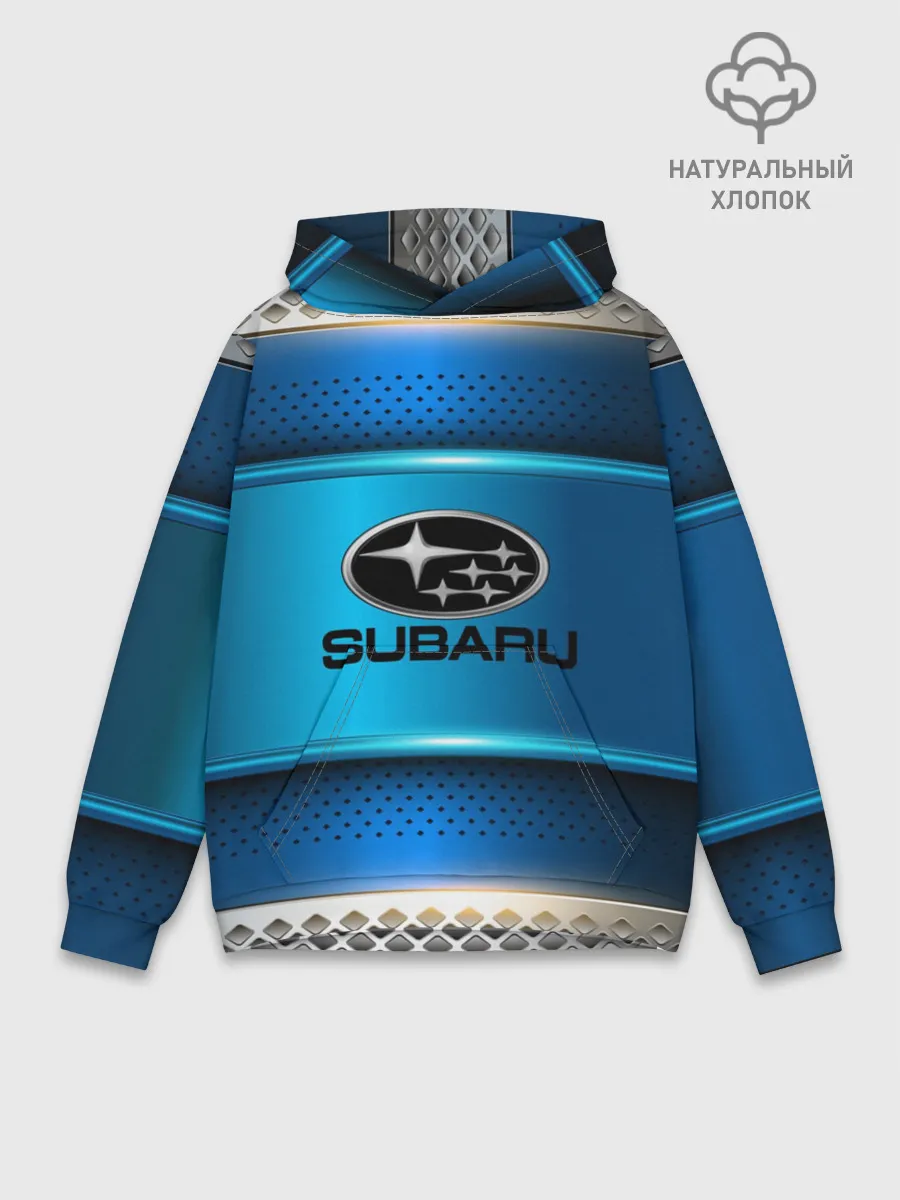 Худи мужской база хлопок / SUBARU sport collection