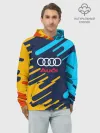 Худи мужской база хлопок / AUDI.