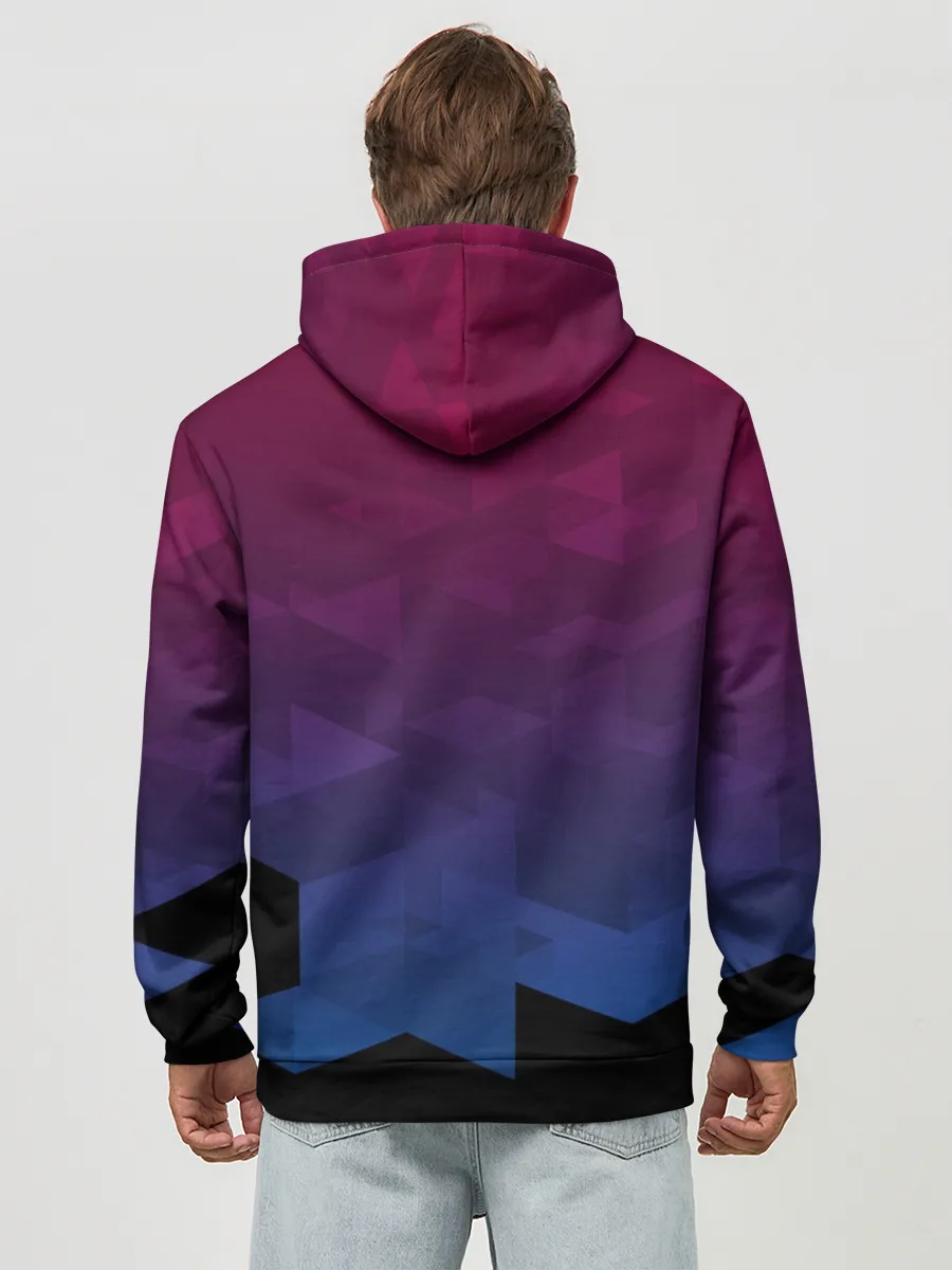 Худи мужской база хлопок / FC BARCA SPORT