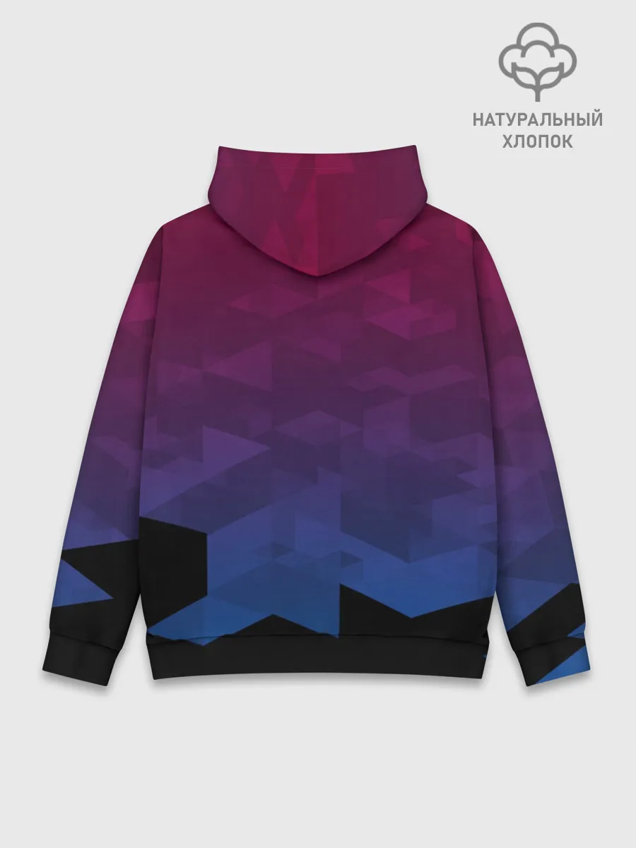 Худи мужской база хлопок / FC BARCA SPORT