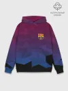 Худи мужской база хлопок / FC BARCA SPORT