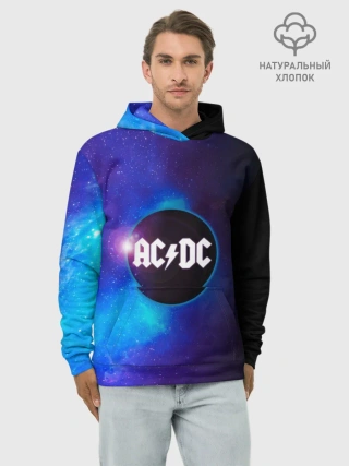 Худи мужской база хлопок / ACDC