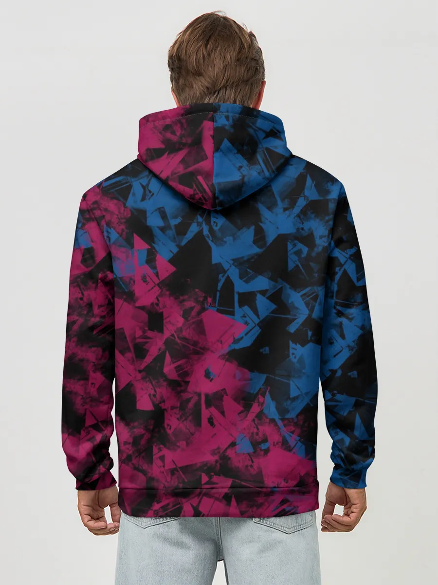 Худи мужской база хлопок / ФК Барселона