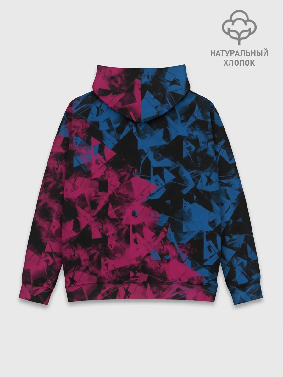 Худи мужской база хлопок / ФК Барселона