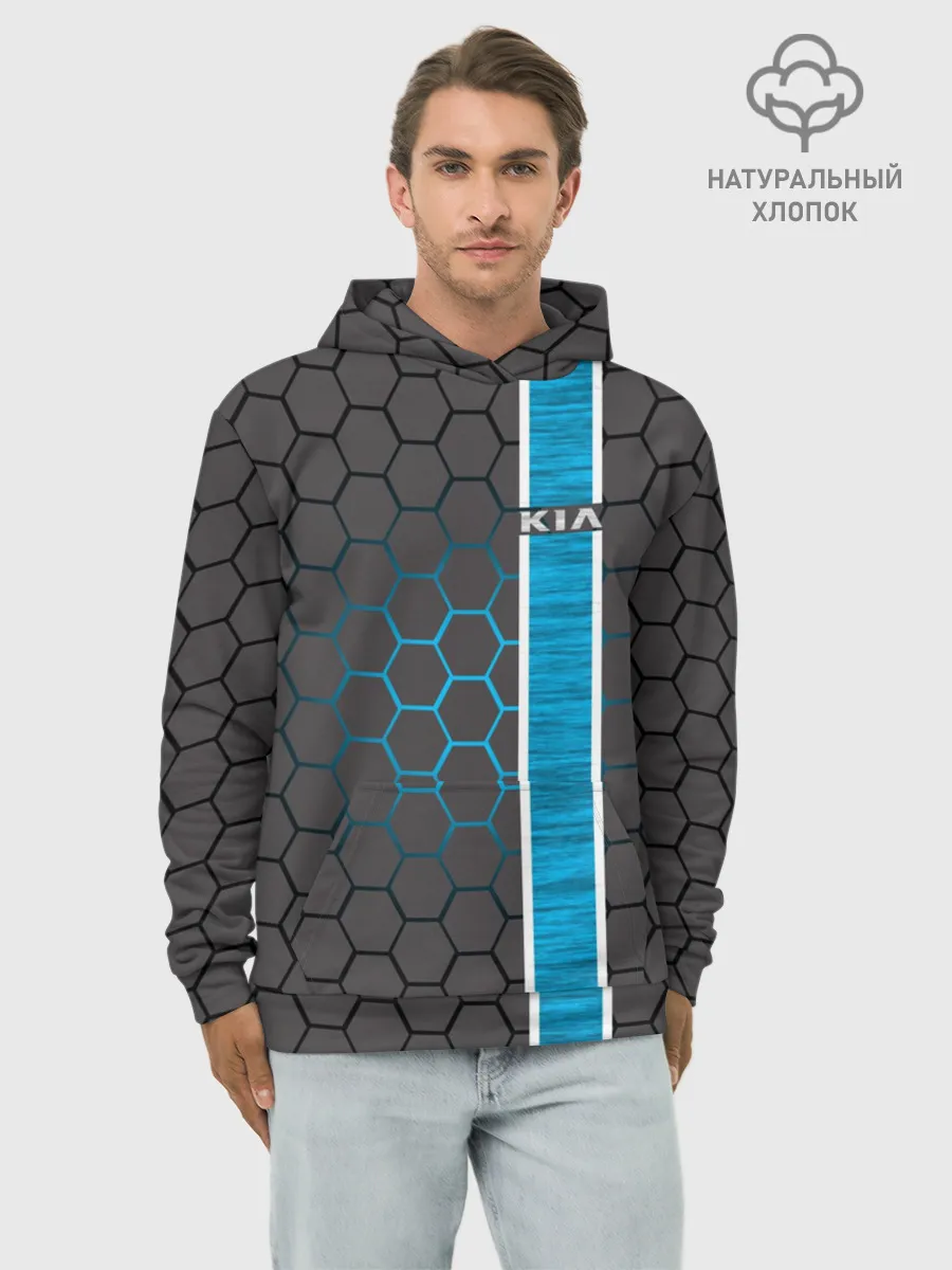 Худи мужской база хлопок / Kia
