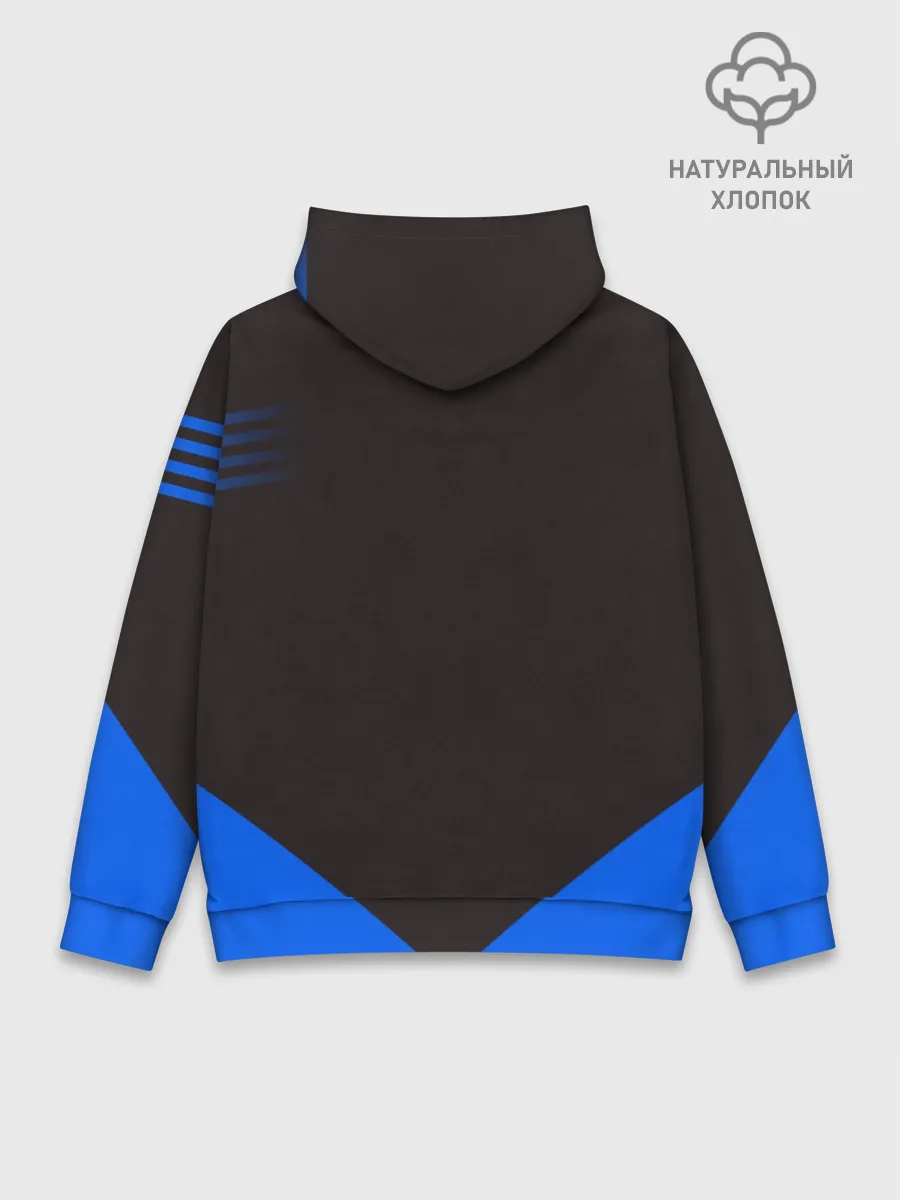 Худи мужской база хлопок / BIATHLON