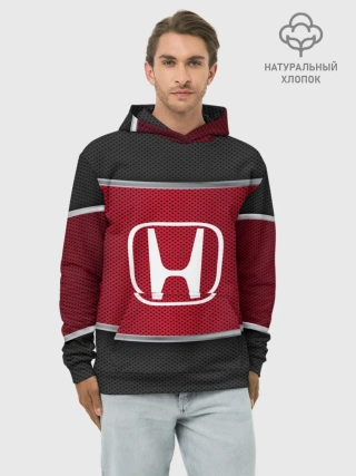 Худи мужской база хлопок / HONDA SPORT