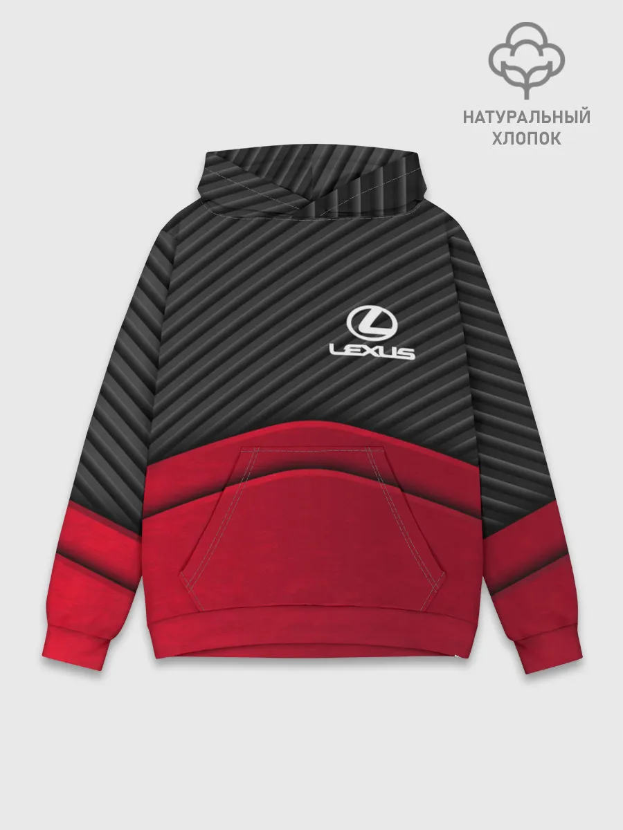 Худи мужской база хлопок / LEXUS