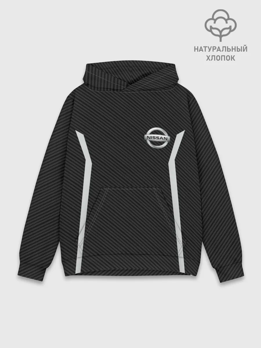 Худи мужской база хлопок / NISSAN SPORT