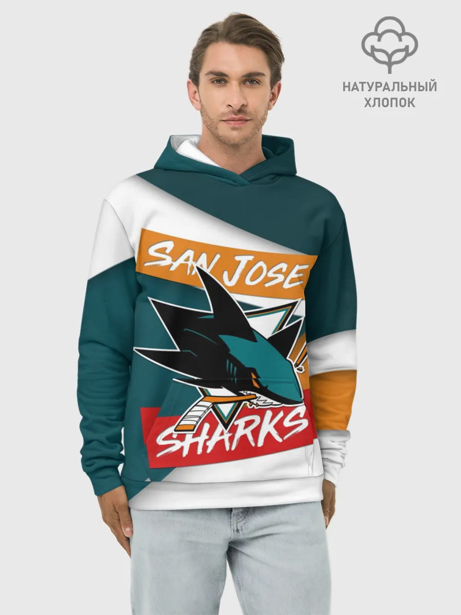 Худи мужской база хлопок / Сан Хосе