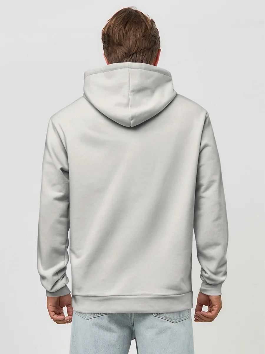 Худи мужской база хлопок / Shark