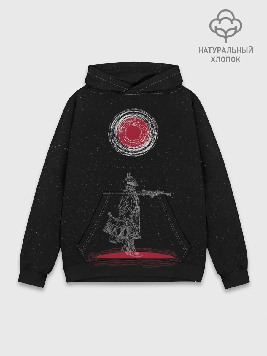 Худи мужской база хлопок / Бладборн