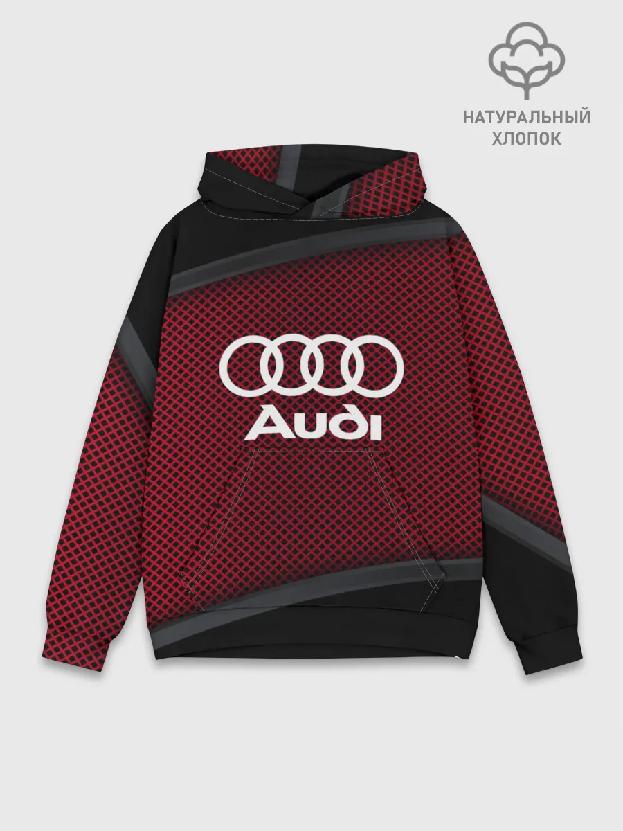 Худи мужской база хлопок / AUDI SPORT