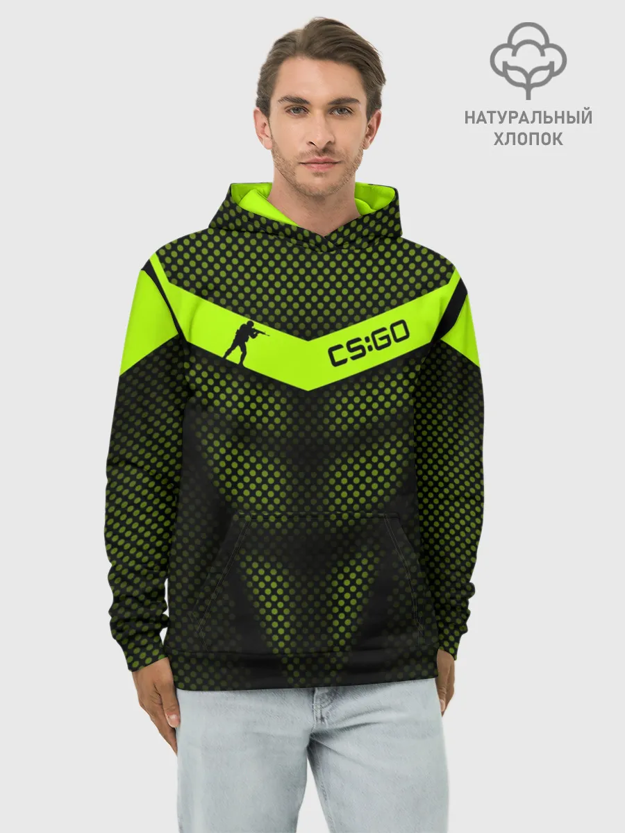 Худи мужской база хлопок / CS:GO
